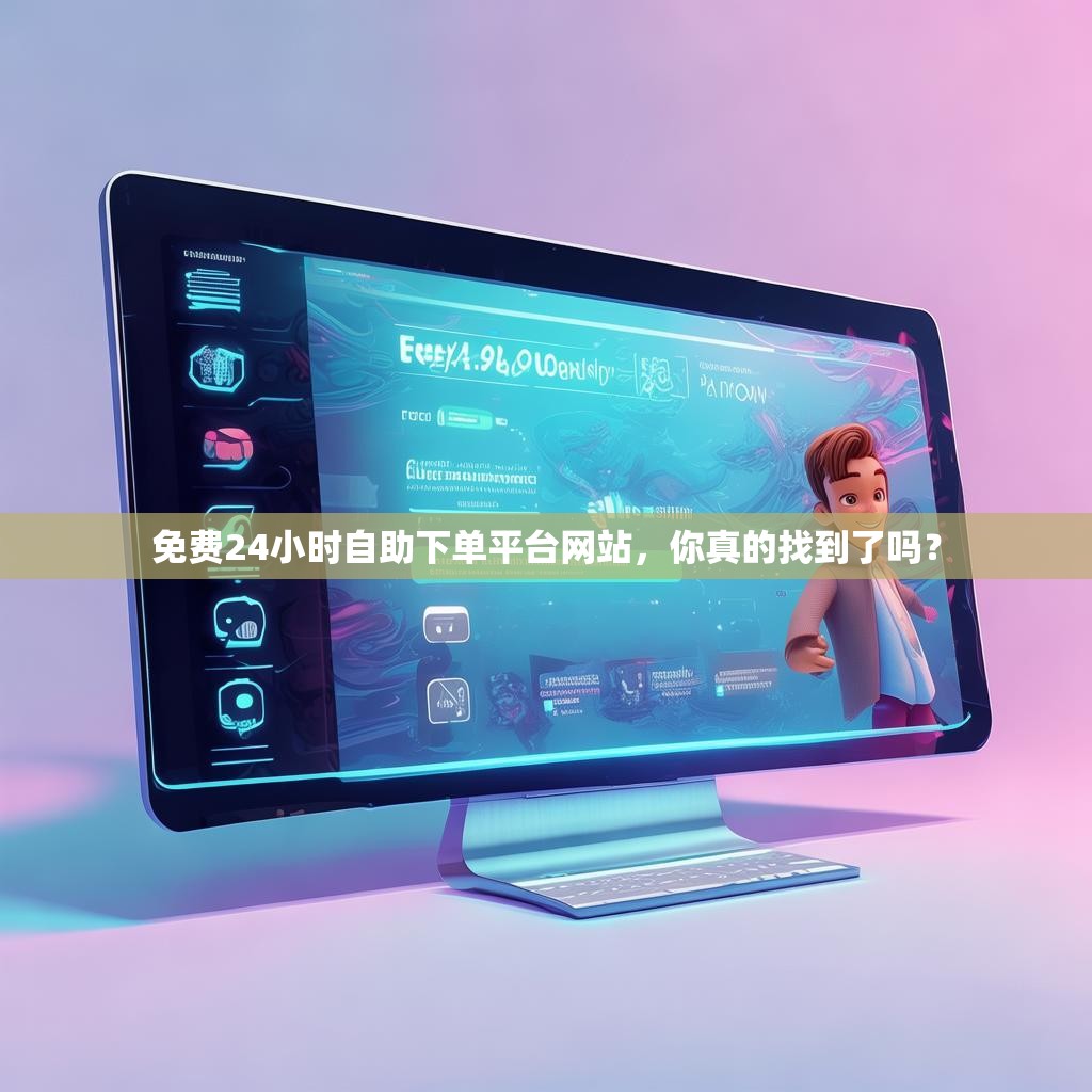 免费24小时自助下单平台网站，你真的找到了吗？