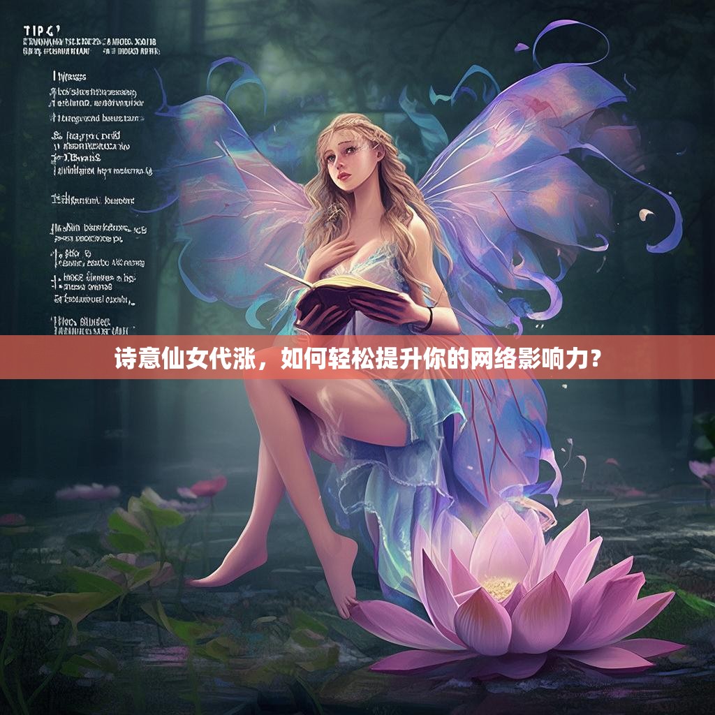 诗意仙女代涨，如何轻松提升你的网络影响力？