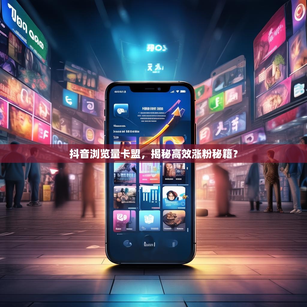 抖音浏览量卡盟，揭秘高效涨粉秘籍？