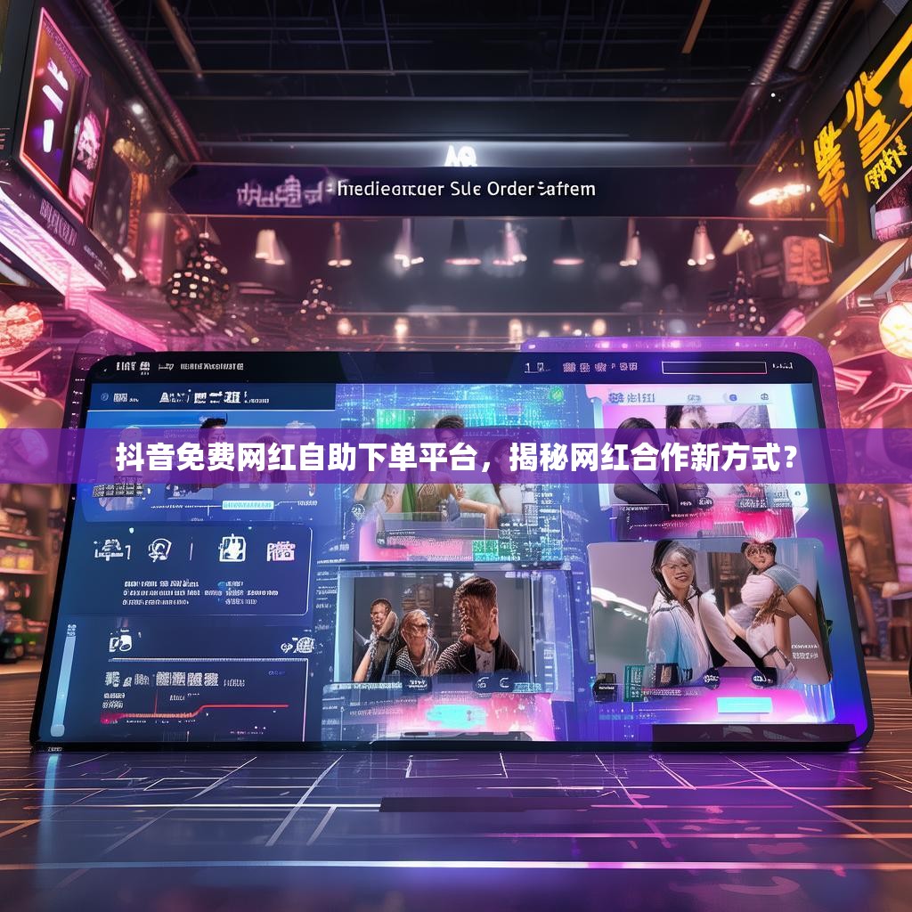 抖音免费网红自助下单平台，揭秘网红合作新方式？