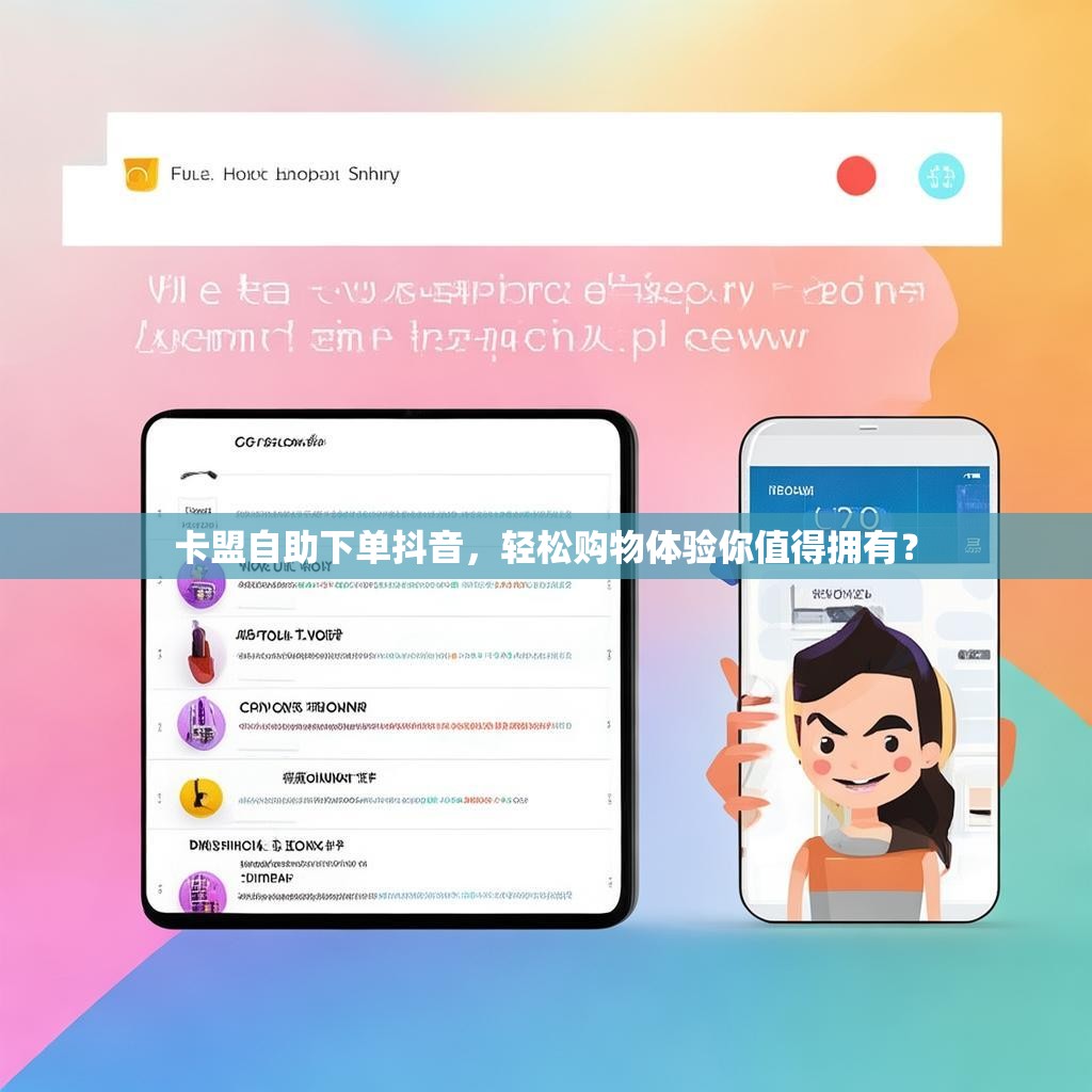 卡盟自助下单抖音，轻松购物体验你值得拥有？