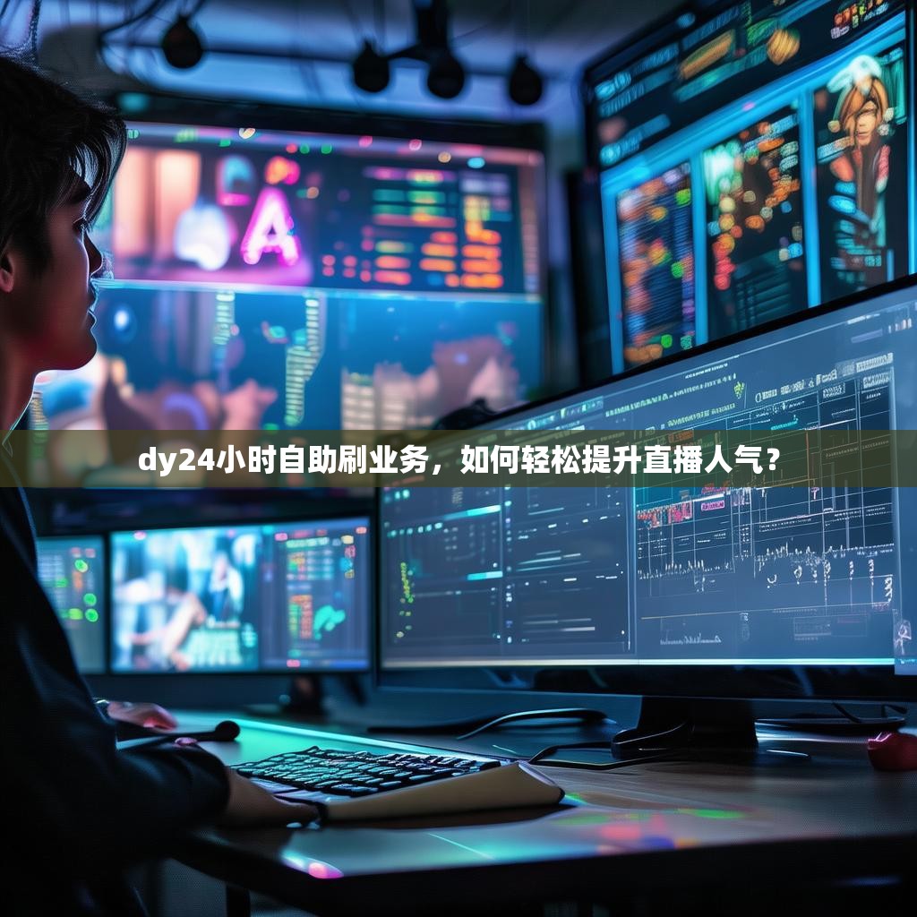 dy24小时自助刷业务，如何轻松提升直播人气？