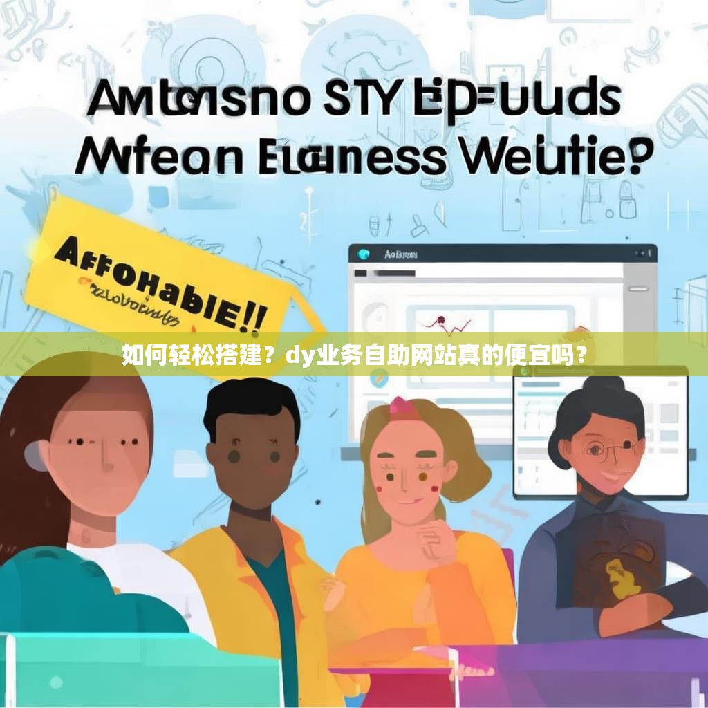 如何轻松搭建？dy业务自助网站真的便宜吗？