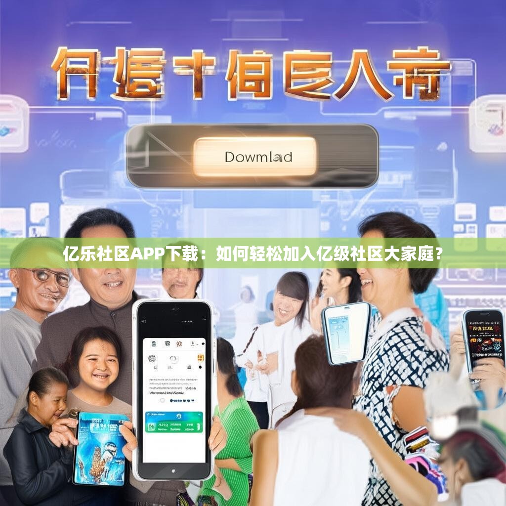 亿乐社区APP下载：如何轻松加入亿级社区大家庭？