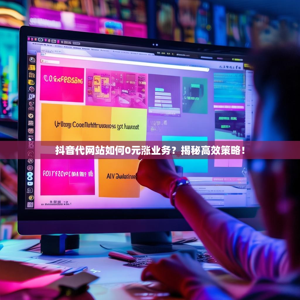 抖音代网站如何0元涨业务？揭秘高效策略！