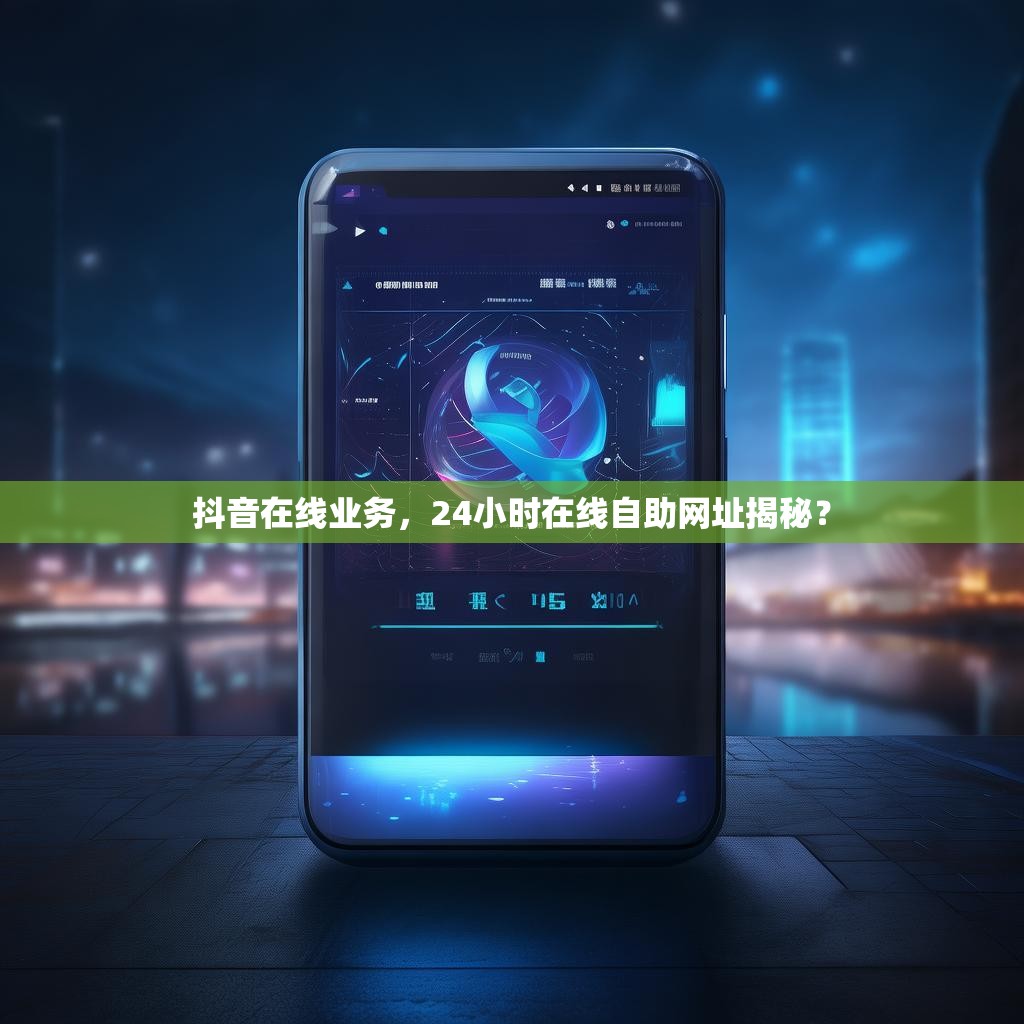 抖音在线业务，24小时在线自助网址揭秘？