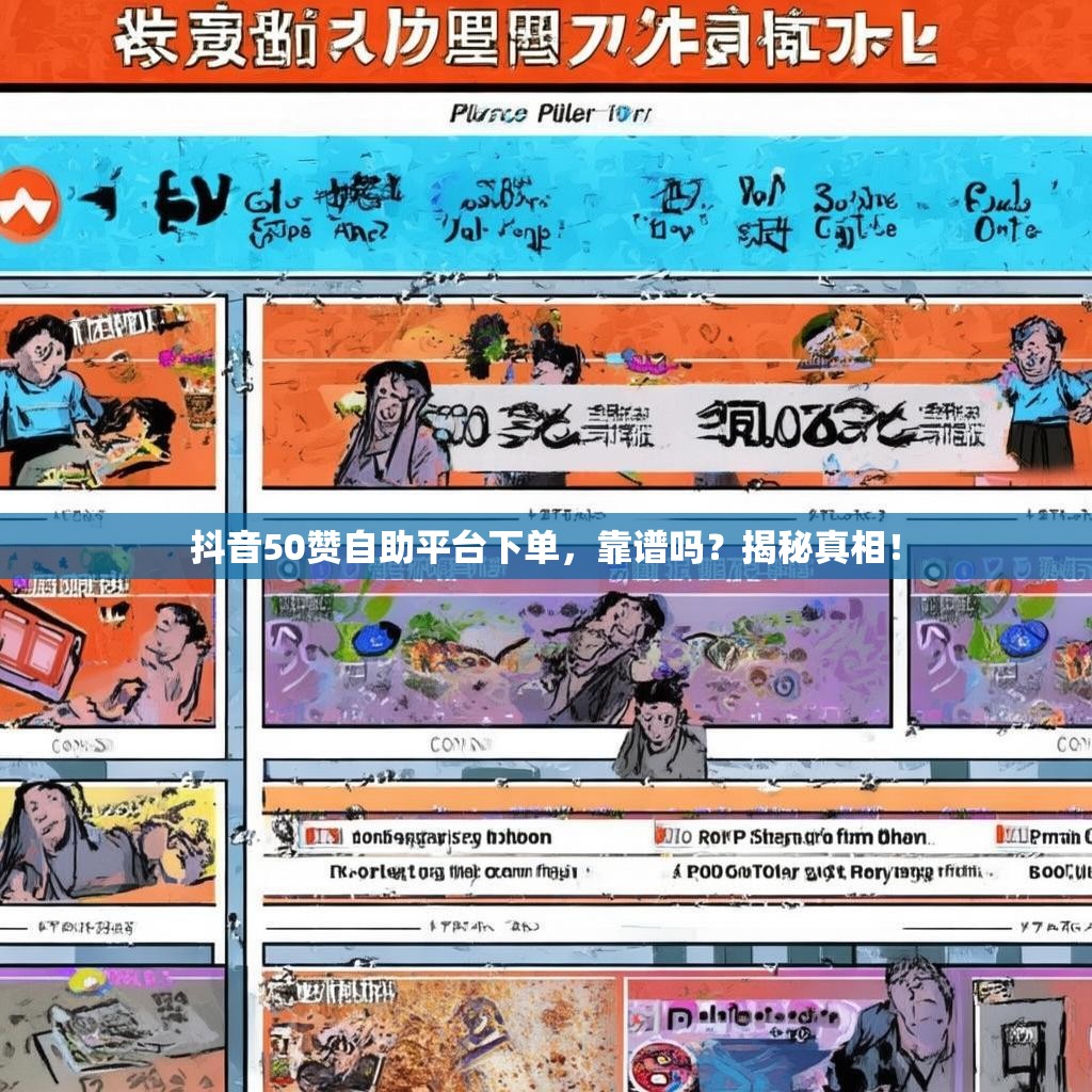 抖音50赞自助平台下单，靠谱吗？揭秘真相！