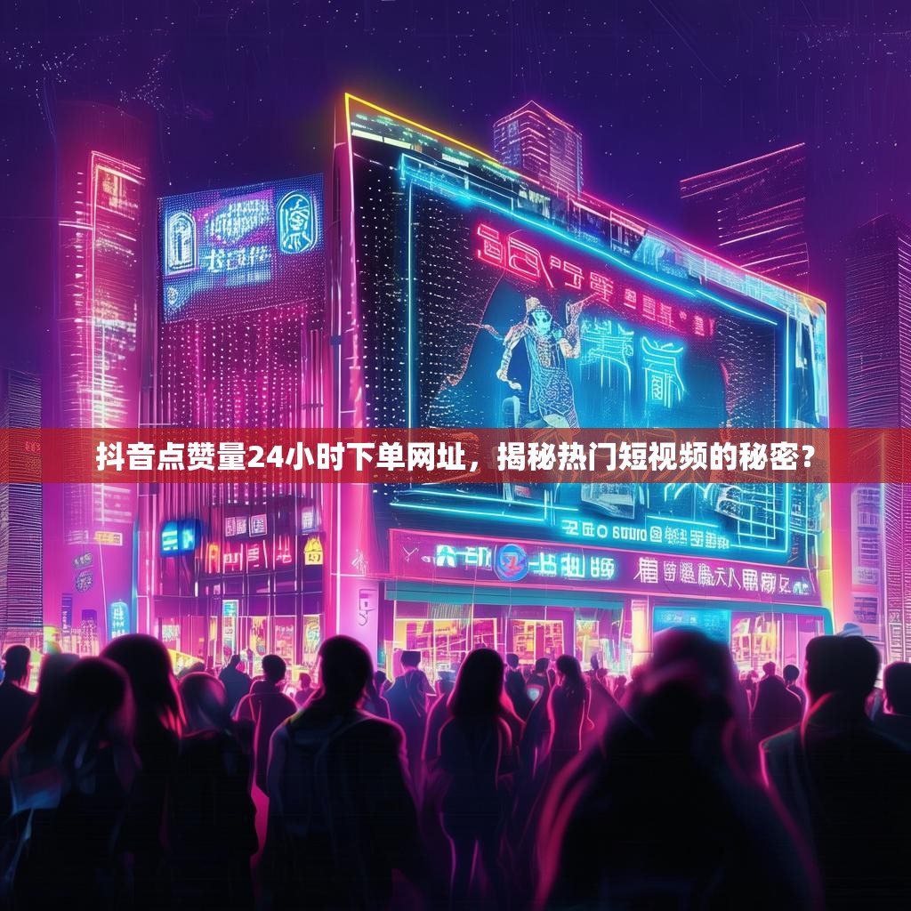 抖音点赞量24小时下单网址，揭秘热门短视频的秘密？