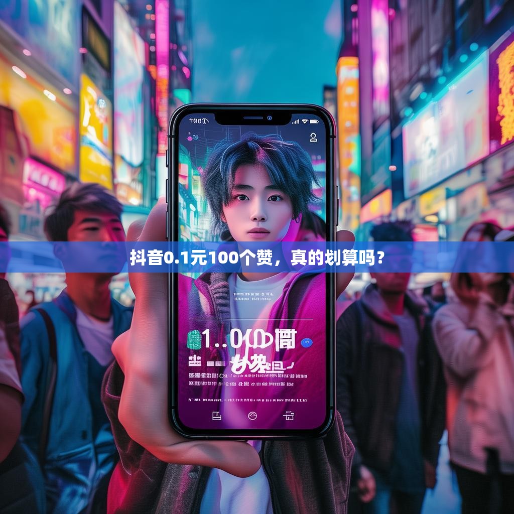 抖音0.1元100个赞，真的划算吗？