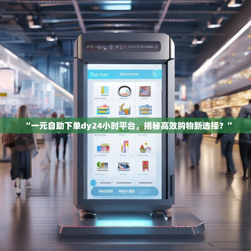 “一元自助下单dy24小时平台，揭秘高效购物新选择？”