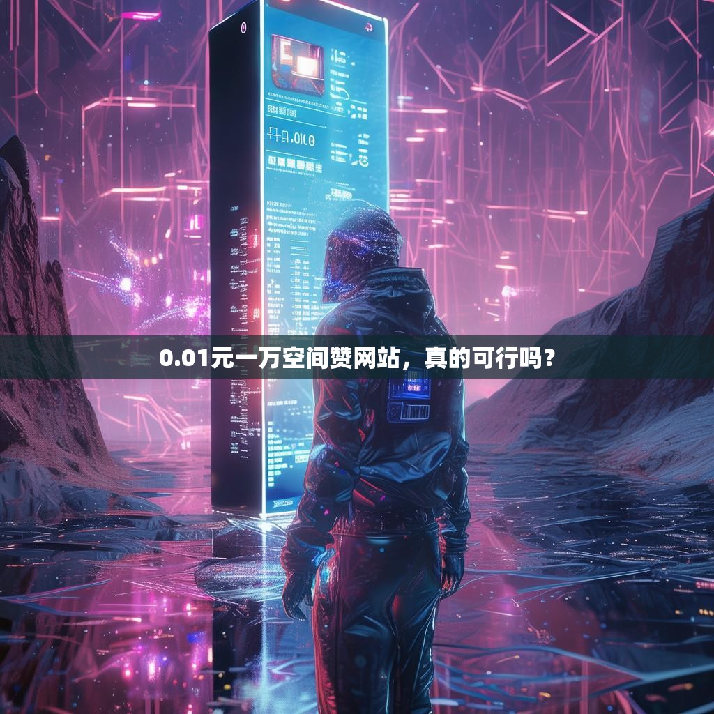 0.01元一万空间赞网站，真的可行吗？