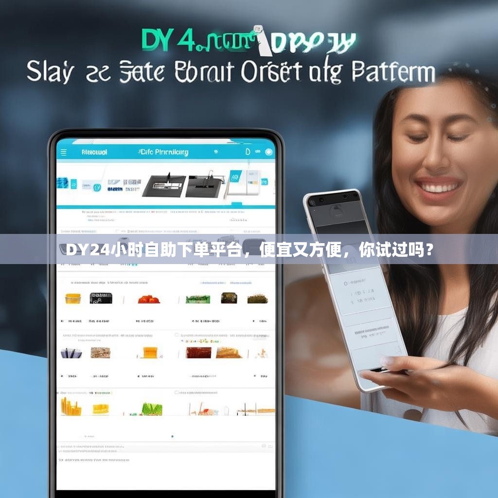 DY24小时自助下单平台，便宜又方便，你试过吗？
