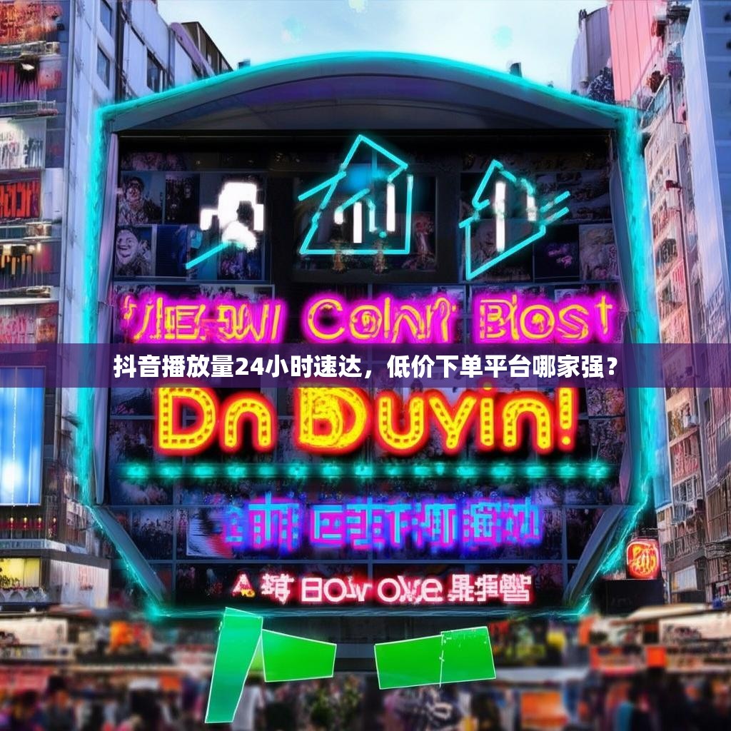抖音播放量24小时速达，低价下单平台哪家强？