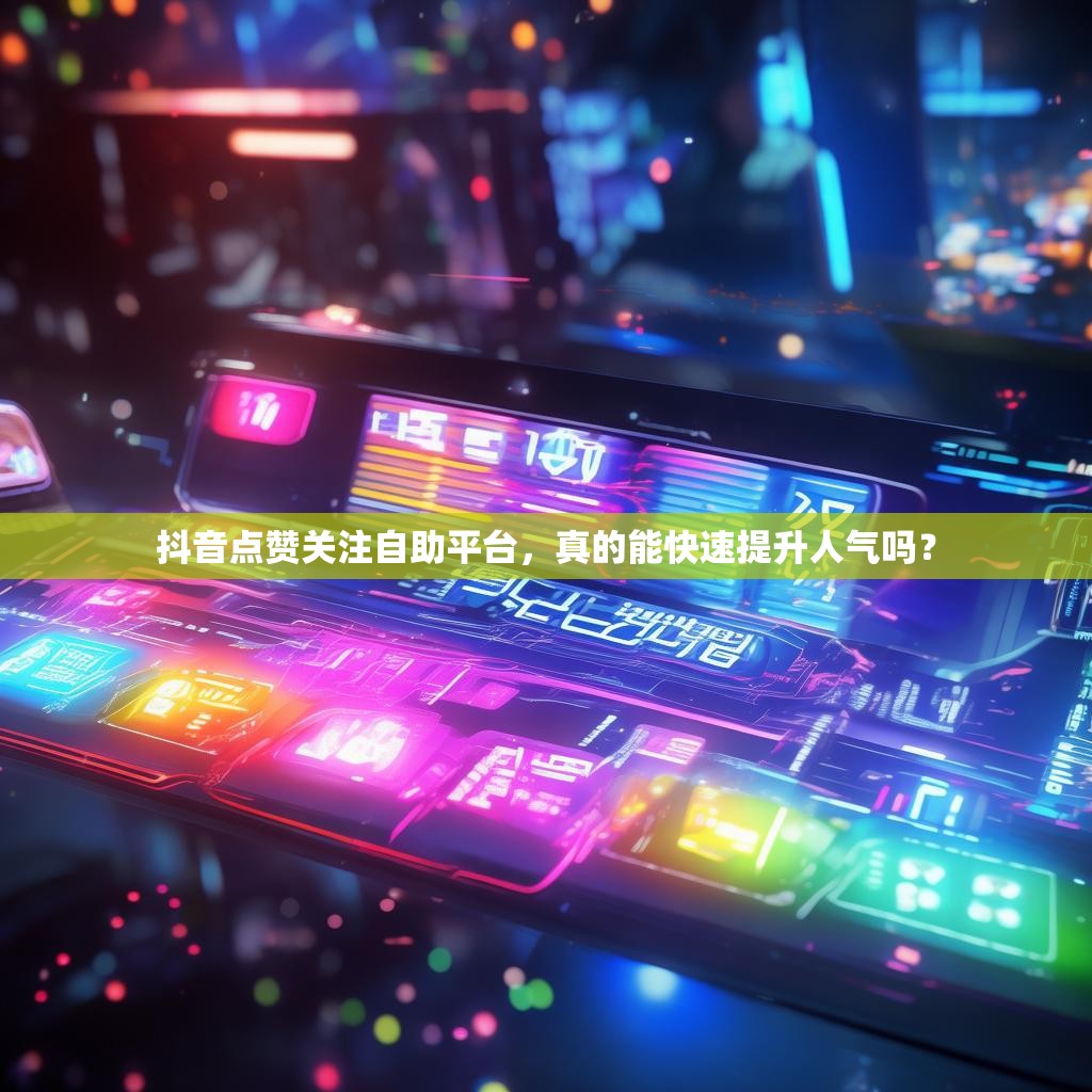 抖音点赞关注自助平台，真的能快速提升人气吗？