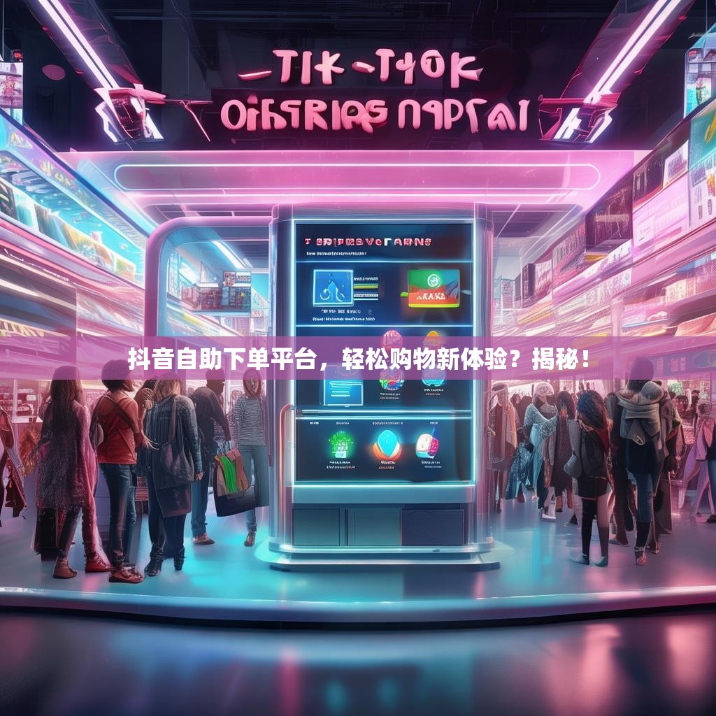抖音自助下单平台，轻松购物新体验？揭秘！