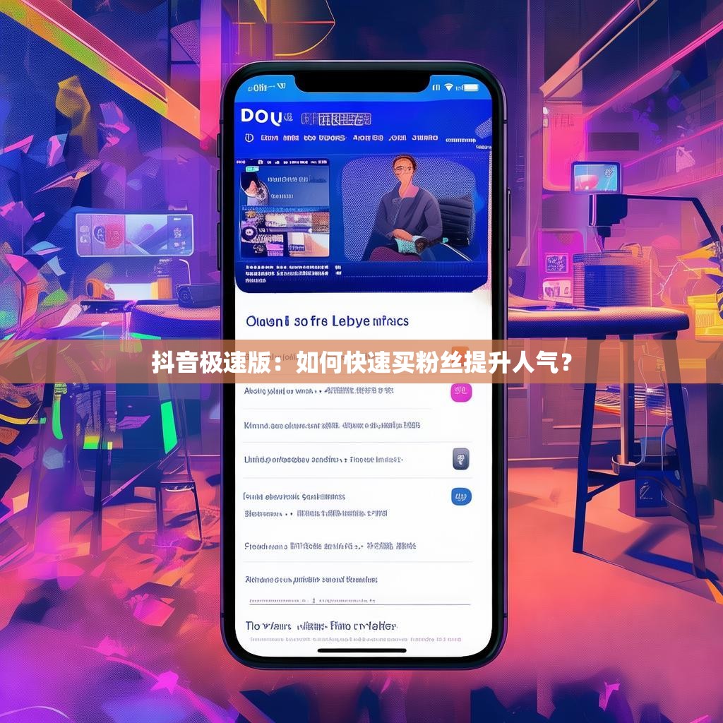 抖音极速版：如何快速买粉丝提升人气？