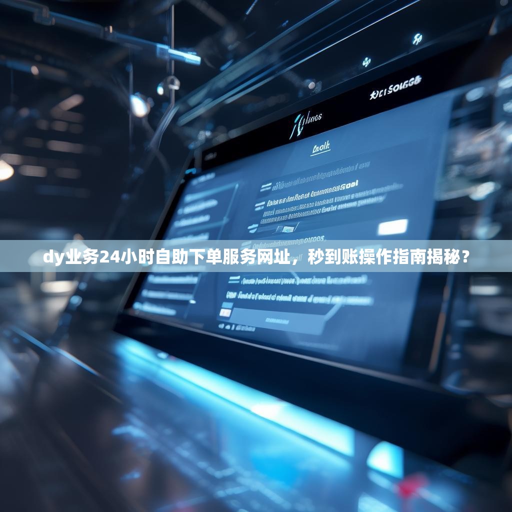 dy业务24小时自助下单服务网址，秒到账操作指南揭秘？