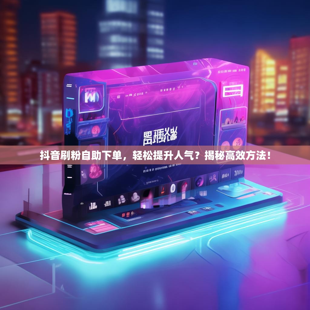 抖音刷粉自助下单，轻松提升人气？揭秘高效方法！