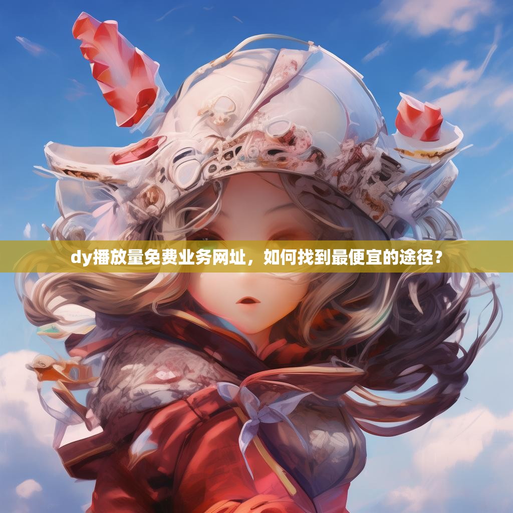 dy播放量免费业务网址，如何找到最便宜的途径？