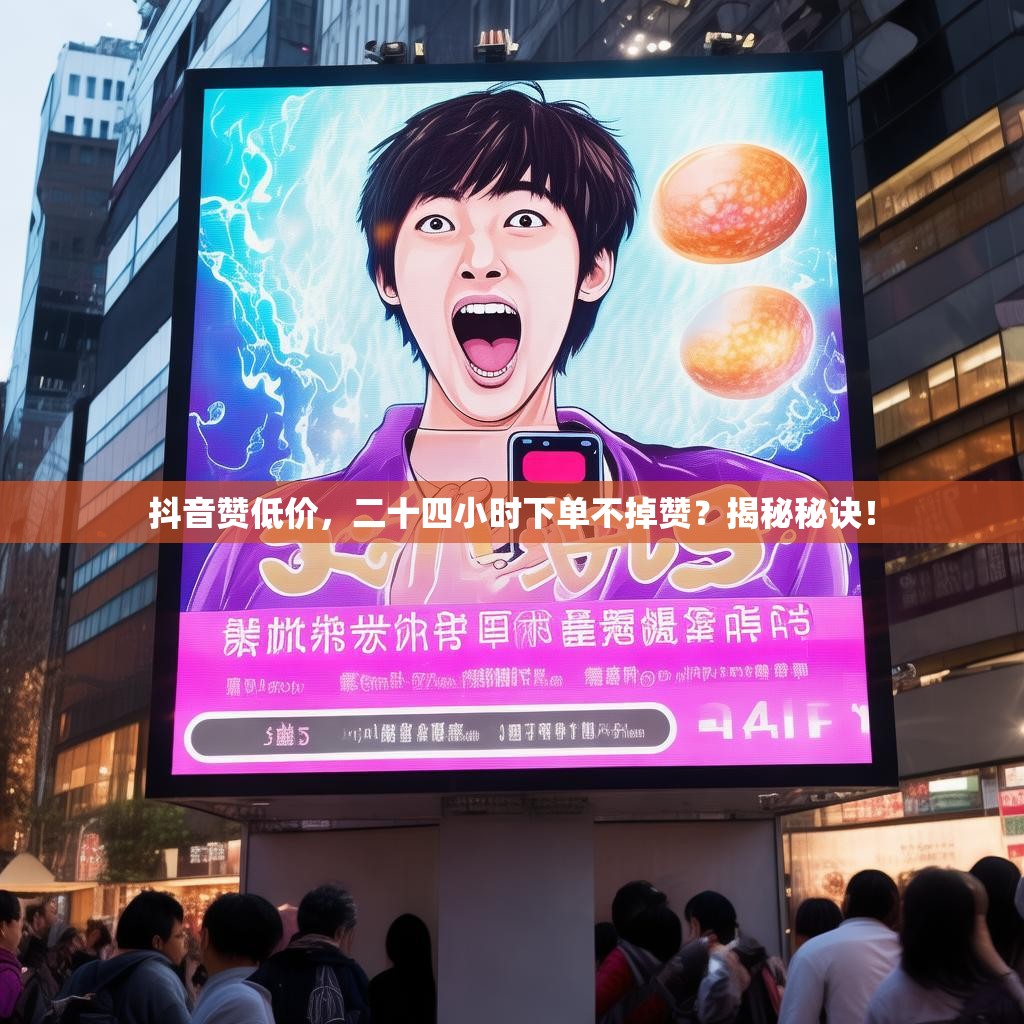 抖音赞低价，二十四小时下单不掉赞？揭秘秘诀！