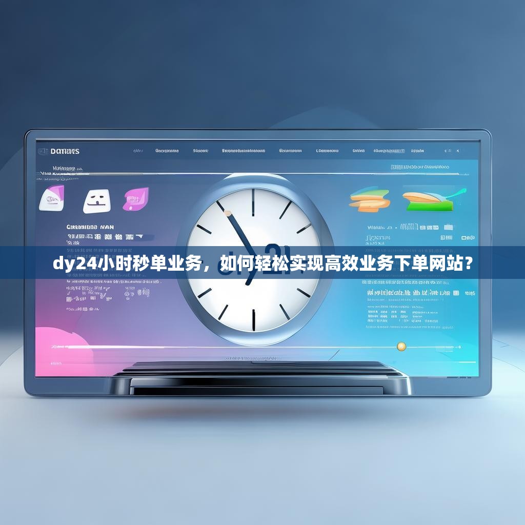 dy24小时秒单业务，如何轻松实现高效业务下单网站？