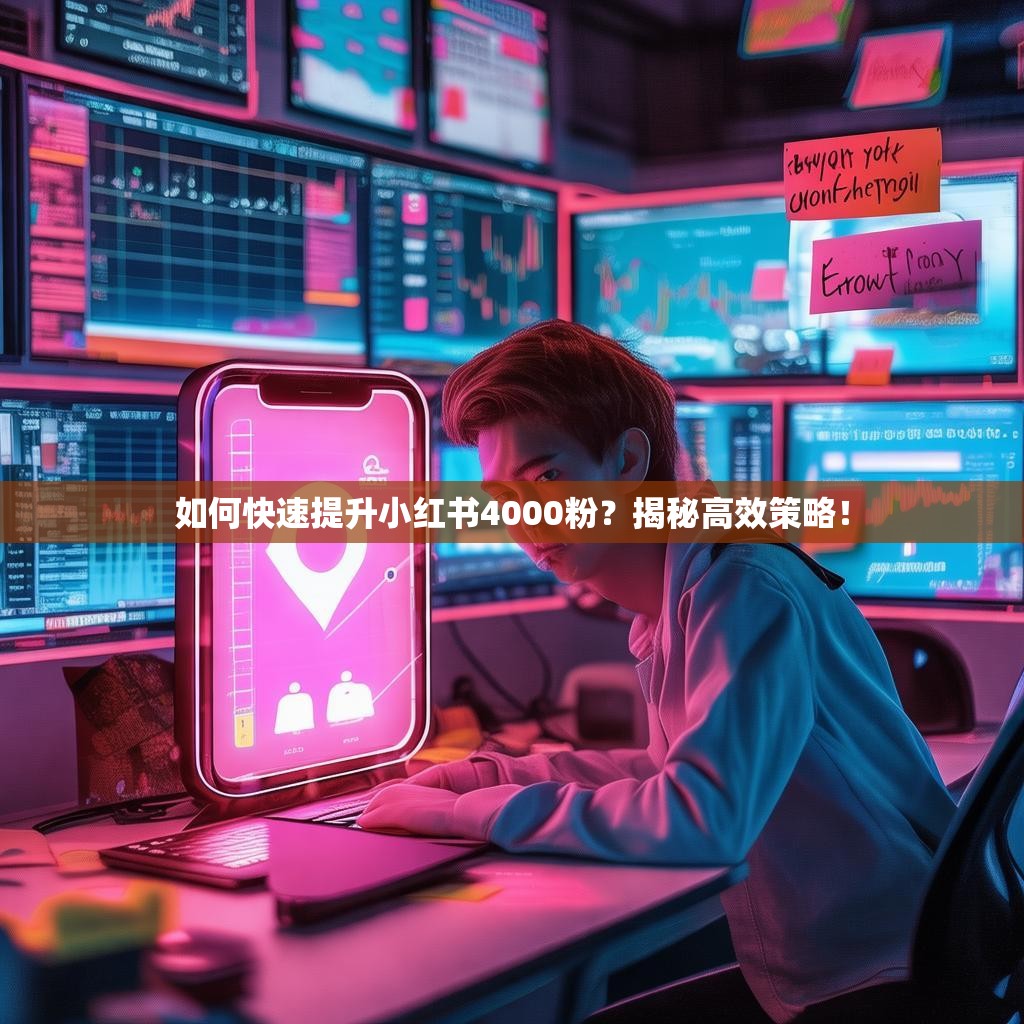 如何快速提升小红书4000粉？揭秘高效策略！