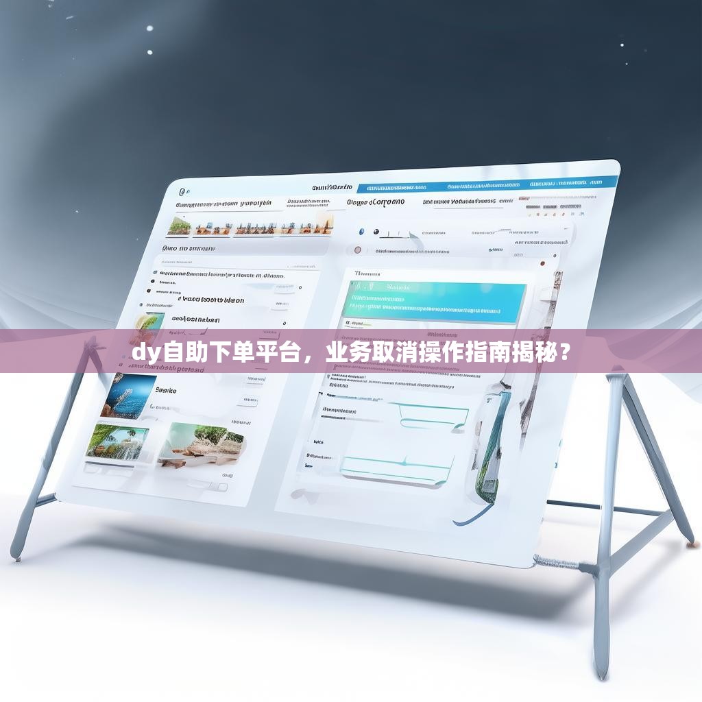 dy自助下单平台，业务取消操作指南揭秘？