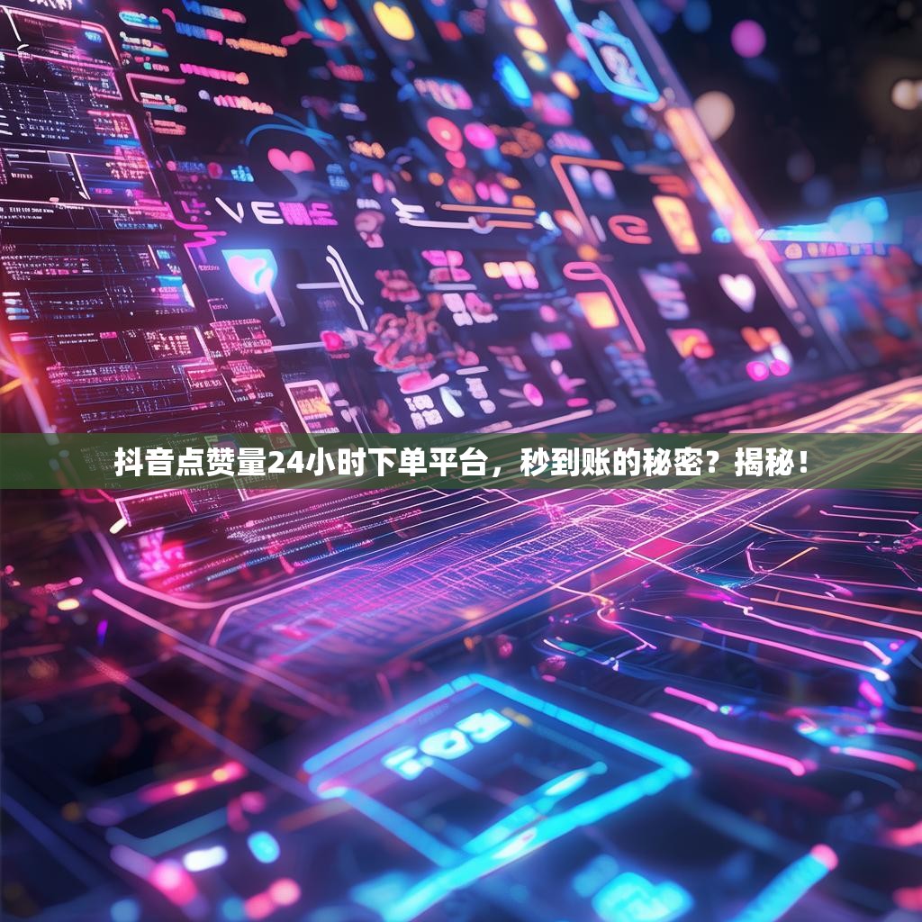 抖音点赞量24小时下单平台，秒到账的秘密？揭秘！