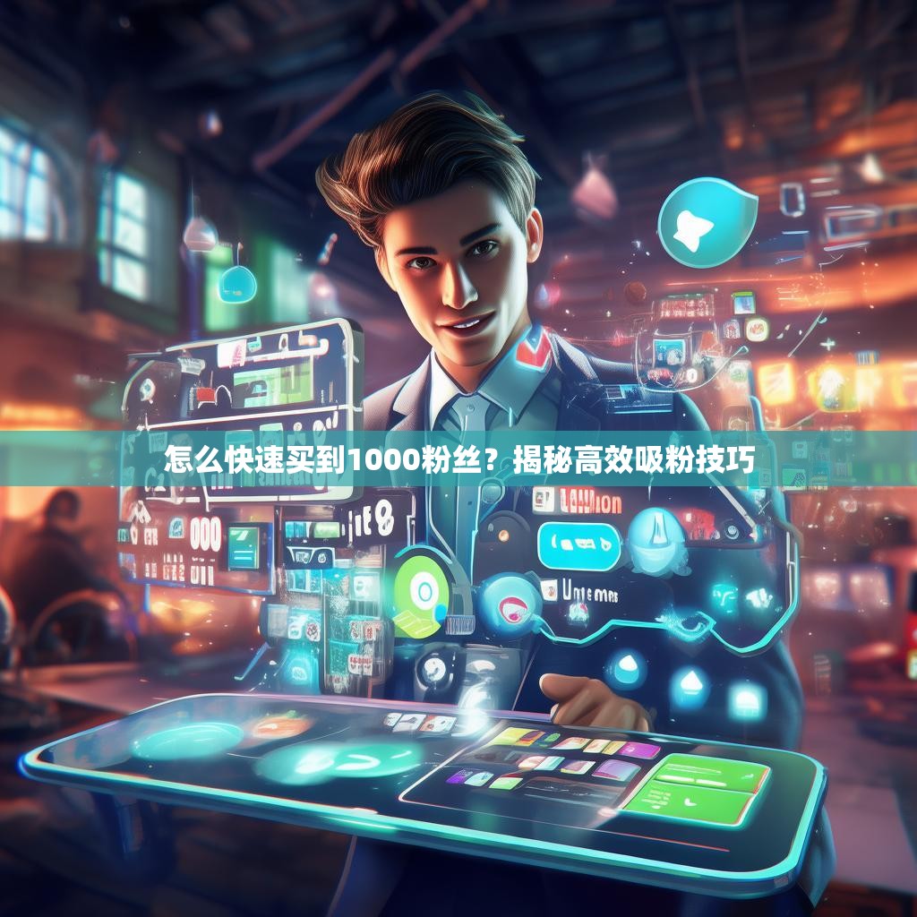 怎么快速买到1000粉丝？揭秘高效吸粉技巧