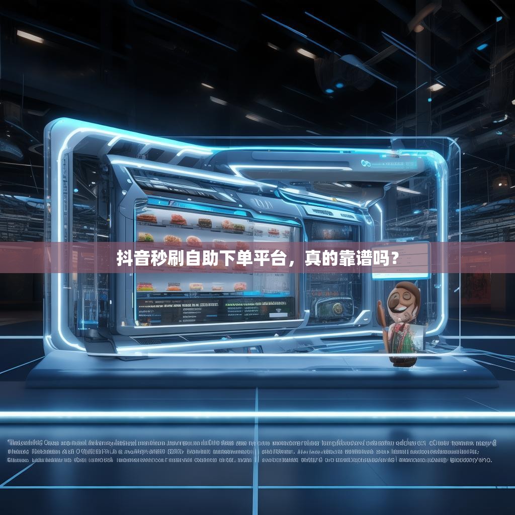 抖音秒刷自助下单平台，真的靠谱吗？
