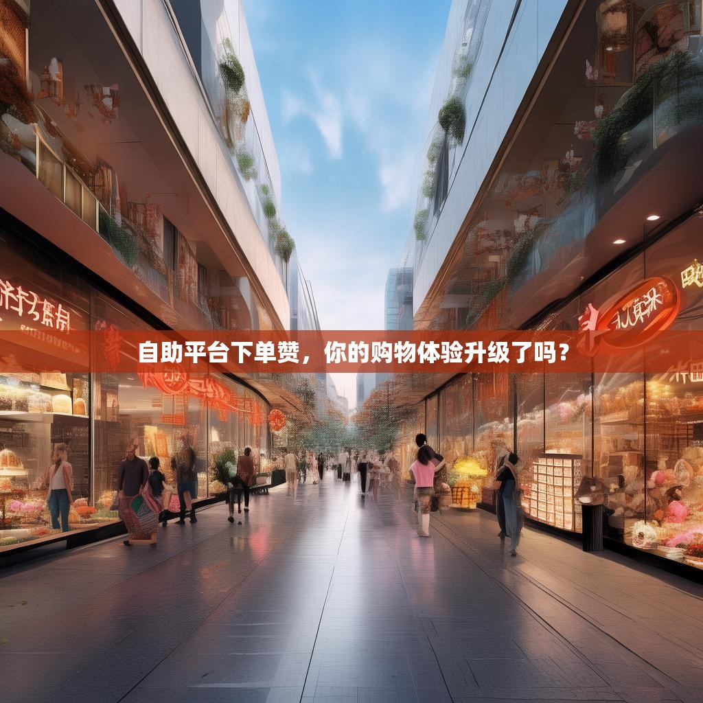 自助平台下单赞，你的购物体验升级了吗？