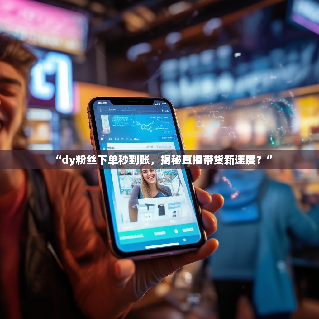 “dy粉丝下单秒到账，揭秘直播带货新速度？”