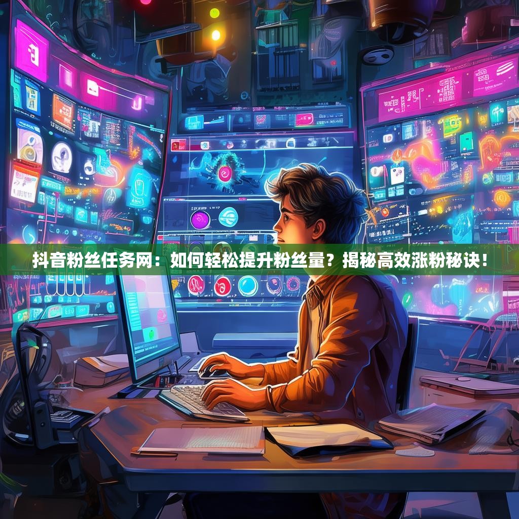 抖音粉丝任务网：如何轻松提升粉丝量？揭秘高效涨粉秘诀！