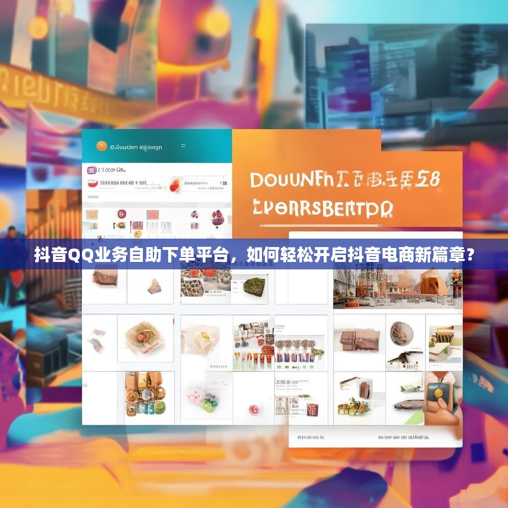 抖音QQ业务自助下单平台，如何轻松开启抖音电商新篇章？