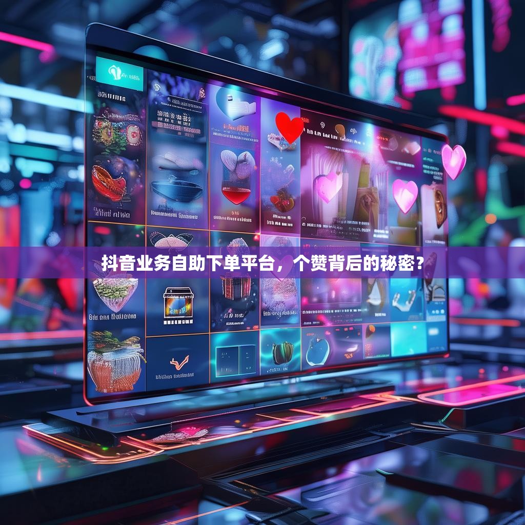抖音业务自助下单平台，个赞背后的秘密？