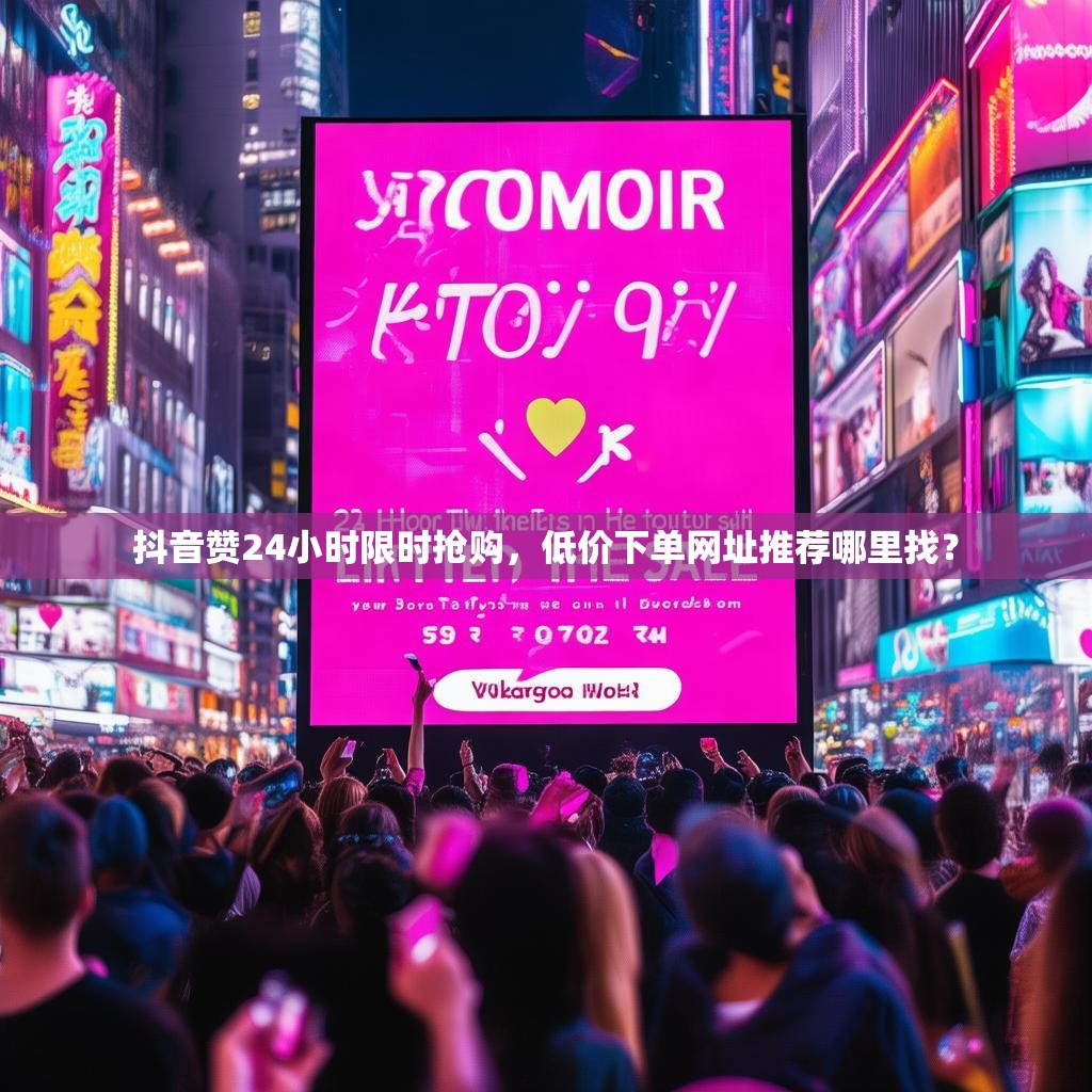 抖音赞24小时限时抢购，低价下单网址推荐哪里找？