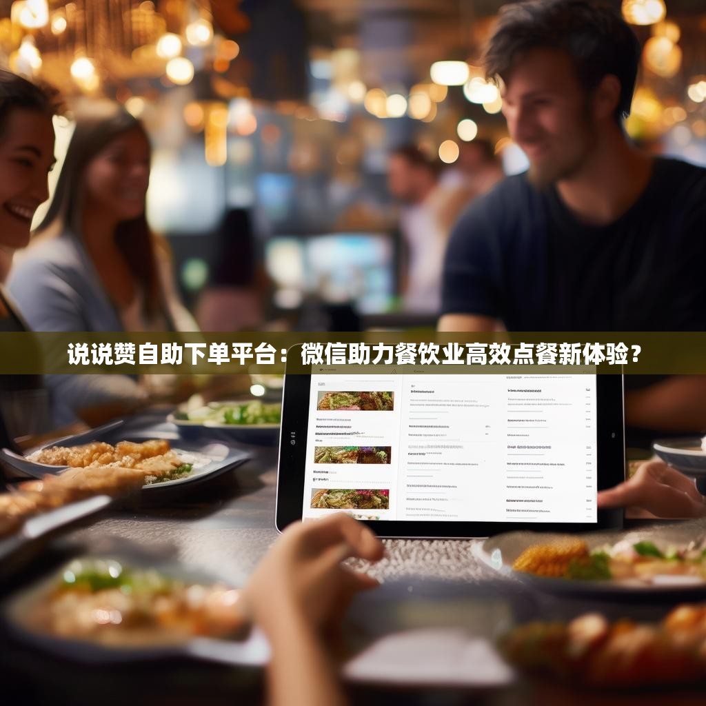 说说赞自助下单平台：微信助力餐饮业高效点餐新体验？