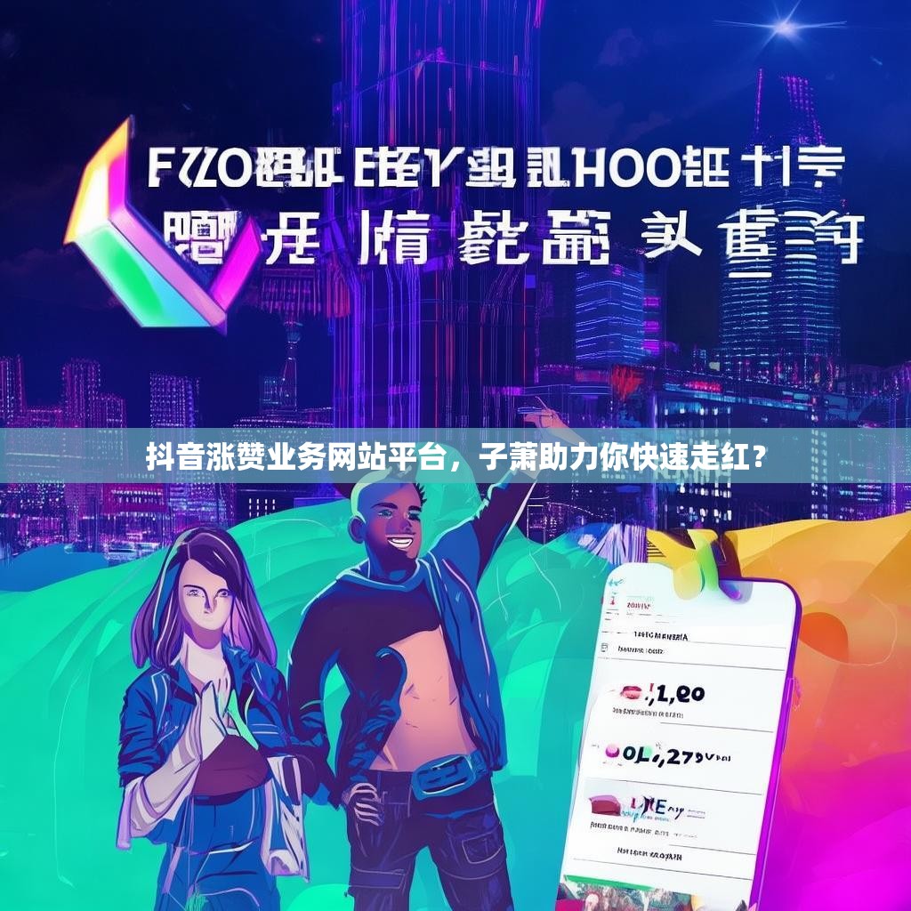 抖音涨赞业务网站平台，子萧助力你快速走红？
