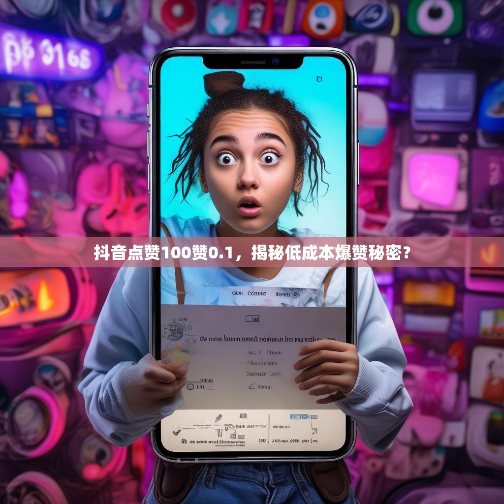 抖音点赞100赞0.1，揭秘低成本爆赞秘密？