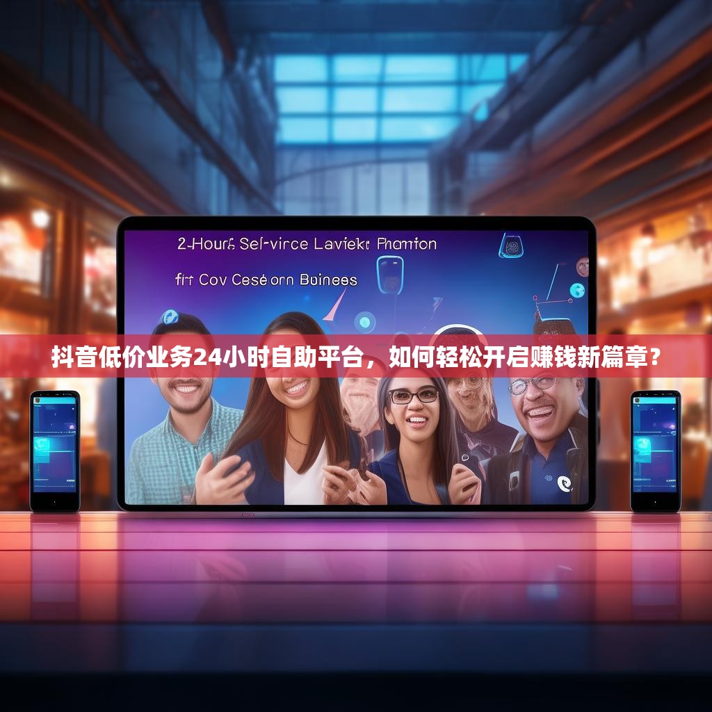 抖音低价业务24小时自助平台，如何轻松开启赚钱新篇章？