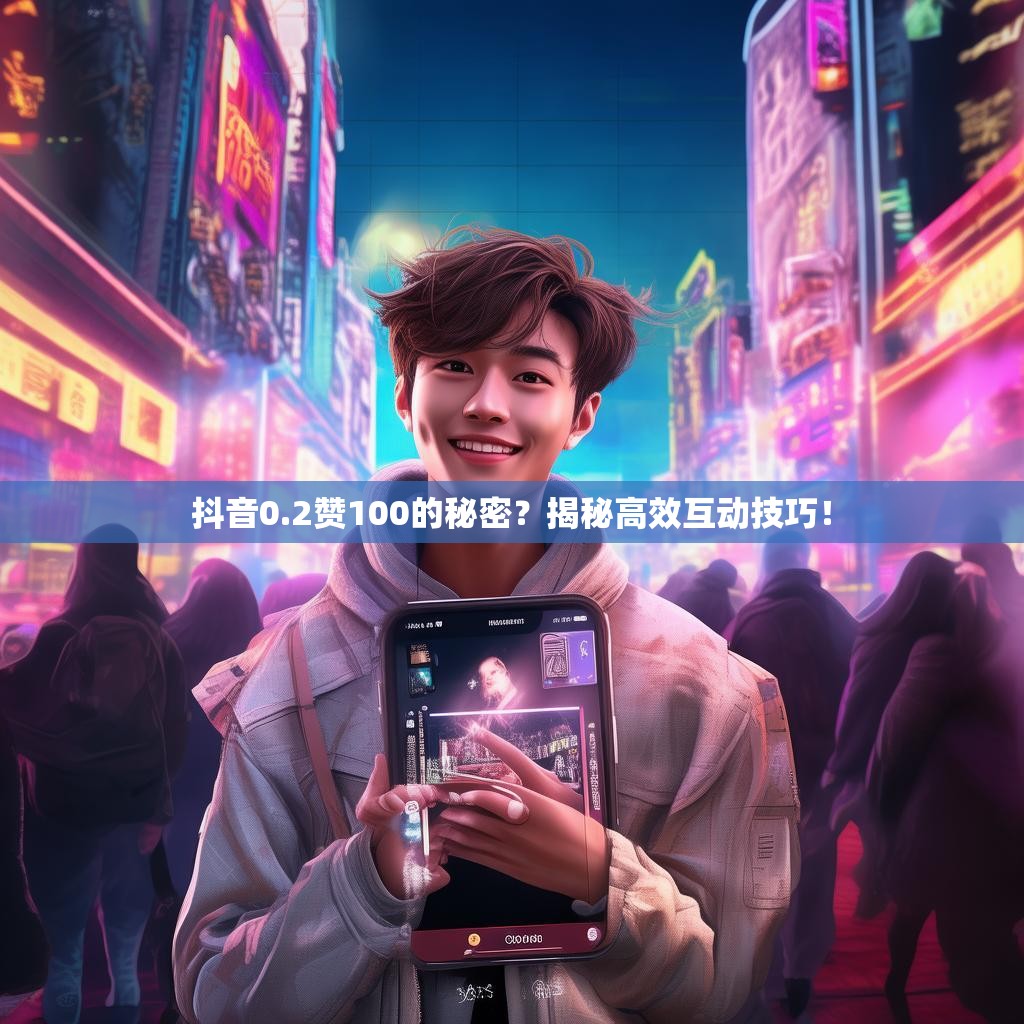 抖音0.2赞100的秘密？揭秘高效互动技巧！