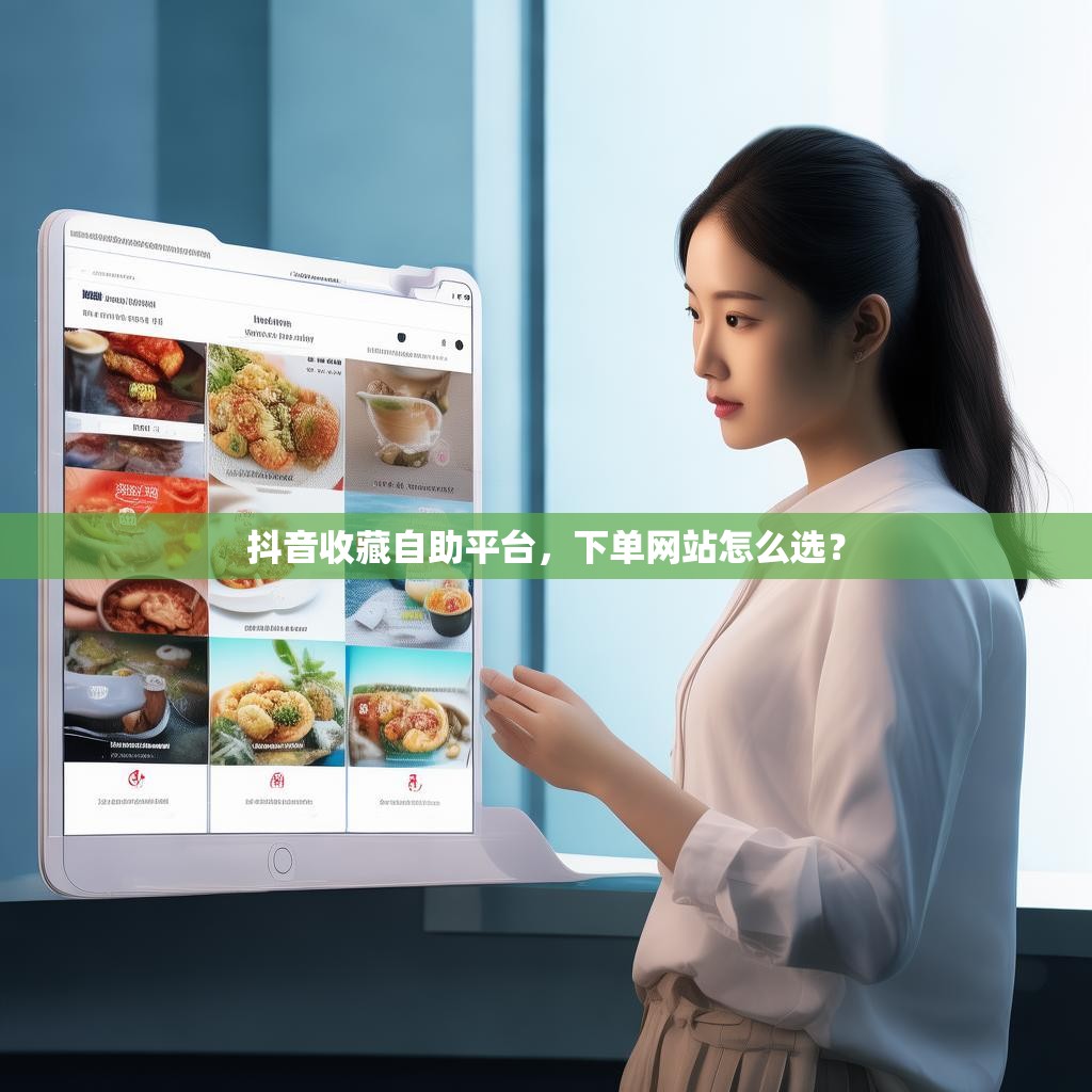 抖音收藏自助平台，下单网站怎么选？