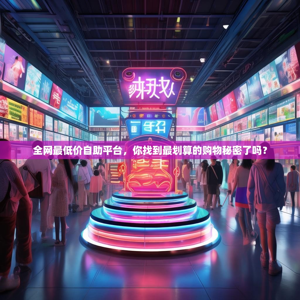 全网最低价自助平台，你找到最划算的购物秘密了吗？