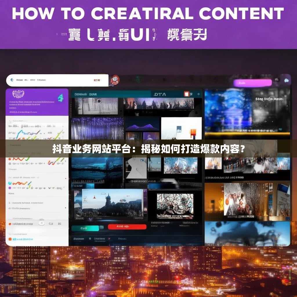 抖音业务网站平台：揭秘如何打造爆款内容？