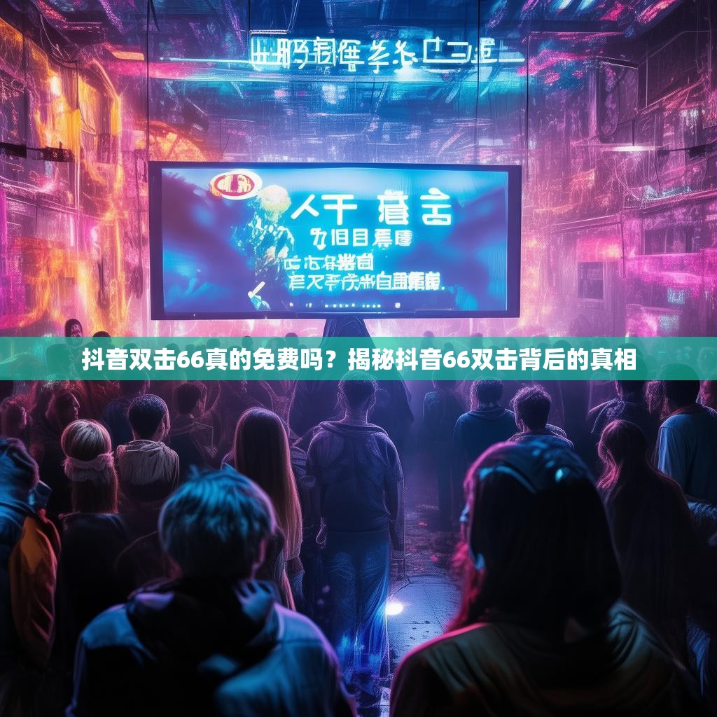 抖音双击66真的免费吗？揭秘抖音66双击背后的真相