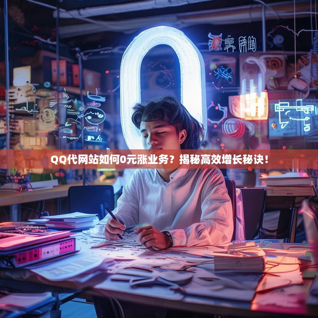 QQ代网站如何0元涨业务？揭秘高效增长秘诀！
