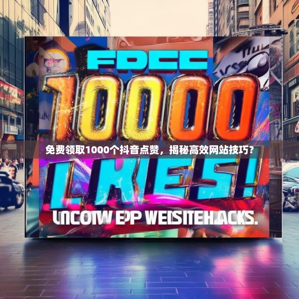 免费领取1000个抖音点赞，揭秘高效网站技巧？