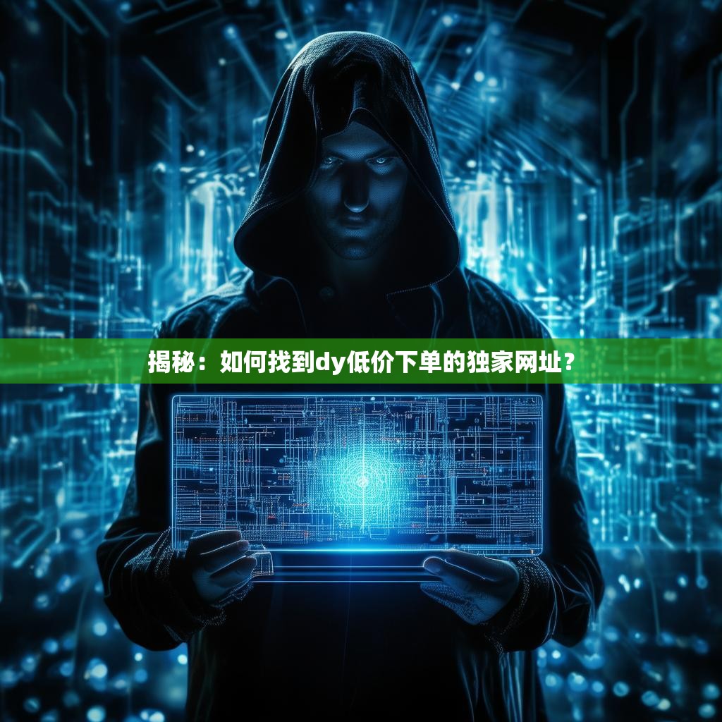 揭秘：如何找到dy低价下单的独家网址？