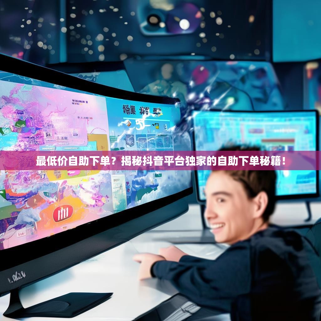 最低价自助下单？揭秘抖音平台独家的自助下单秘籍！