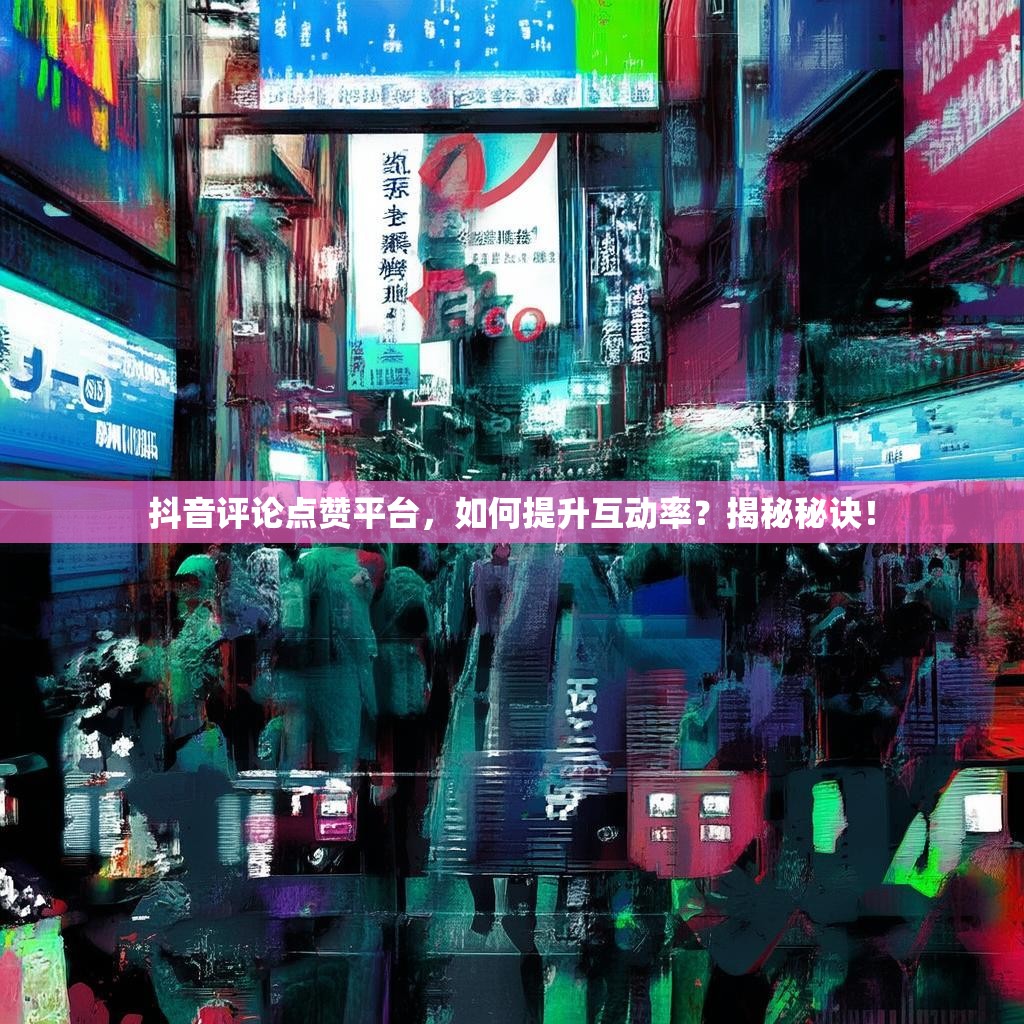 抖音评论点赞平台，如何提升互动率？揭秘秘诀！